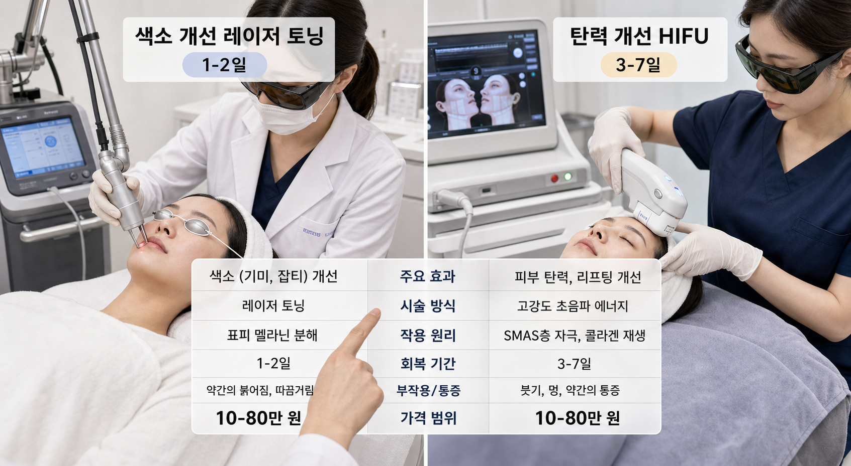 강남 피부과 시술 선택을 위한 주요 시술 종합 가이드