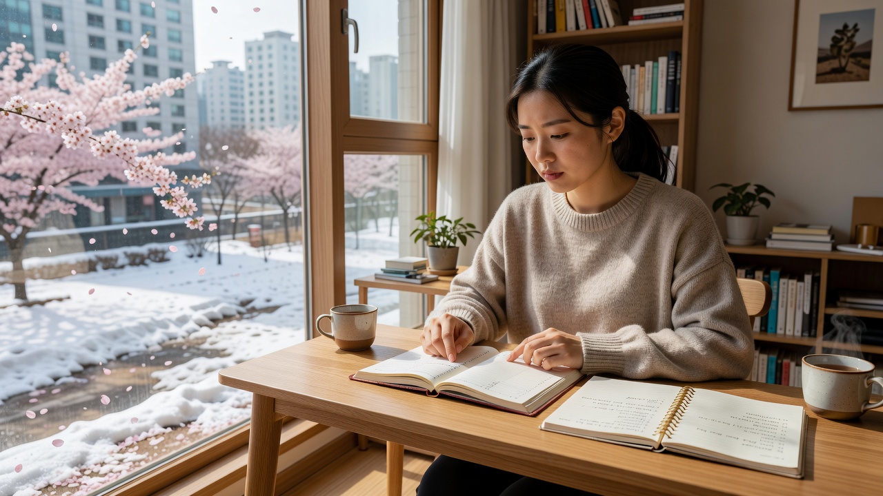 계절별 피부 관리 팁을 한눈에 정리한 목차 이미지