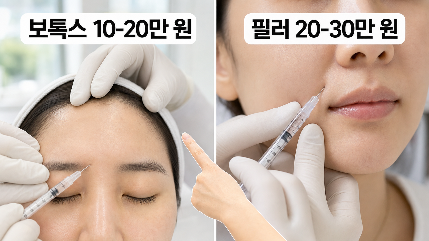 강남 주름 개선을 위한 보톡스와 필러 선택 기준